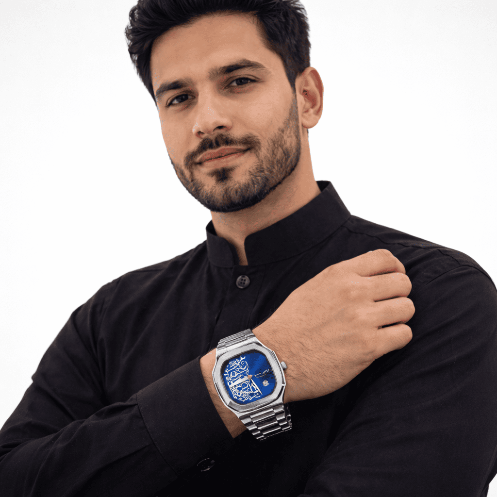 Pitak Philippe Inspired Luxury Men’s Watch – Arabic Dial Texture, A+ Quality